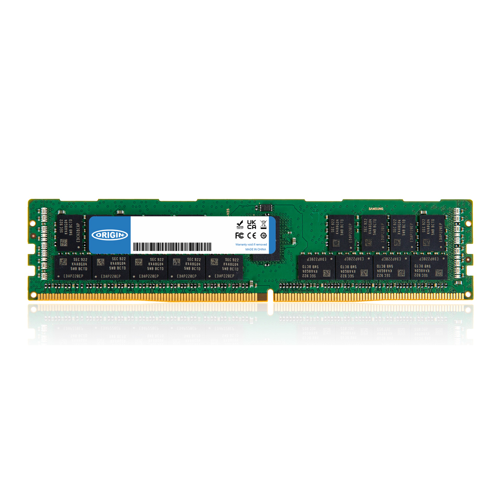Origin Storage M393A8G40BB4-CWE hukommelsesmodul 64 GB 1 x 64 GB DDR4 288-pin DIMM Fejlkorrigerende kode