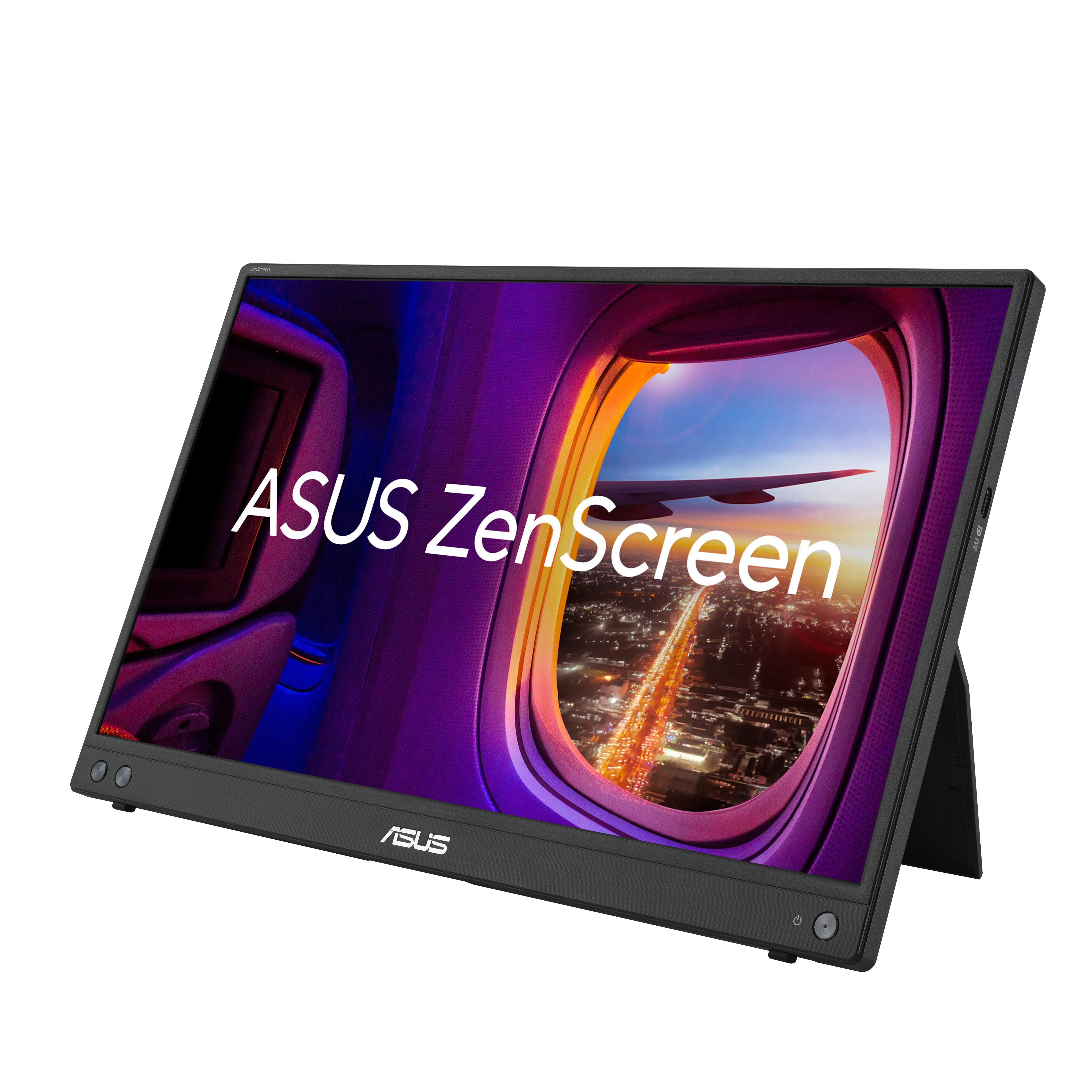 ASUS MB16AHV computerskærm 39,6 cm (15.6") 1920 x 1080 pixel Fuld HD LCD Sort