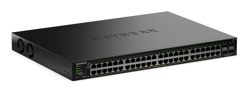 NETGEAR GS348TPv2 Administreret L2/L3 Gigabit Ethernet (10/100/1000) Strøm over Ethernet (PoE) 1U Sort