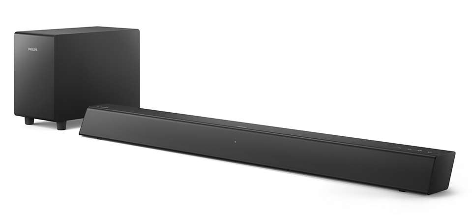 Philips 5000 series TAB5305/10 SoundBar højttaler Sort 2.1 kanaler 70 W