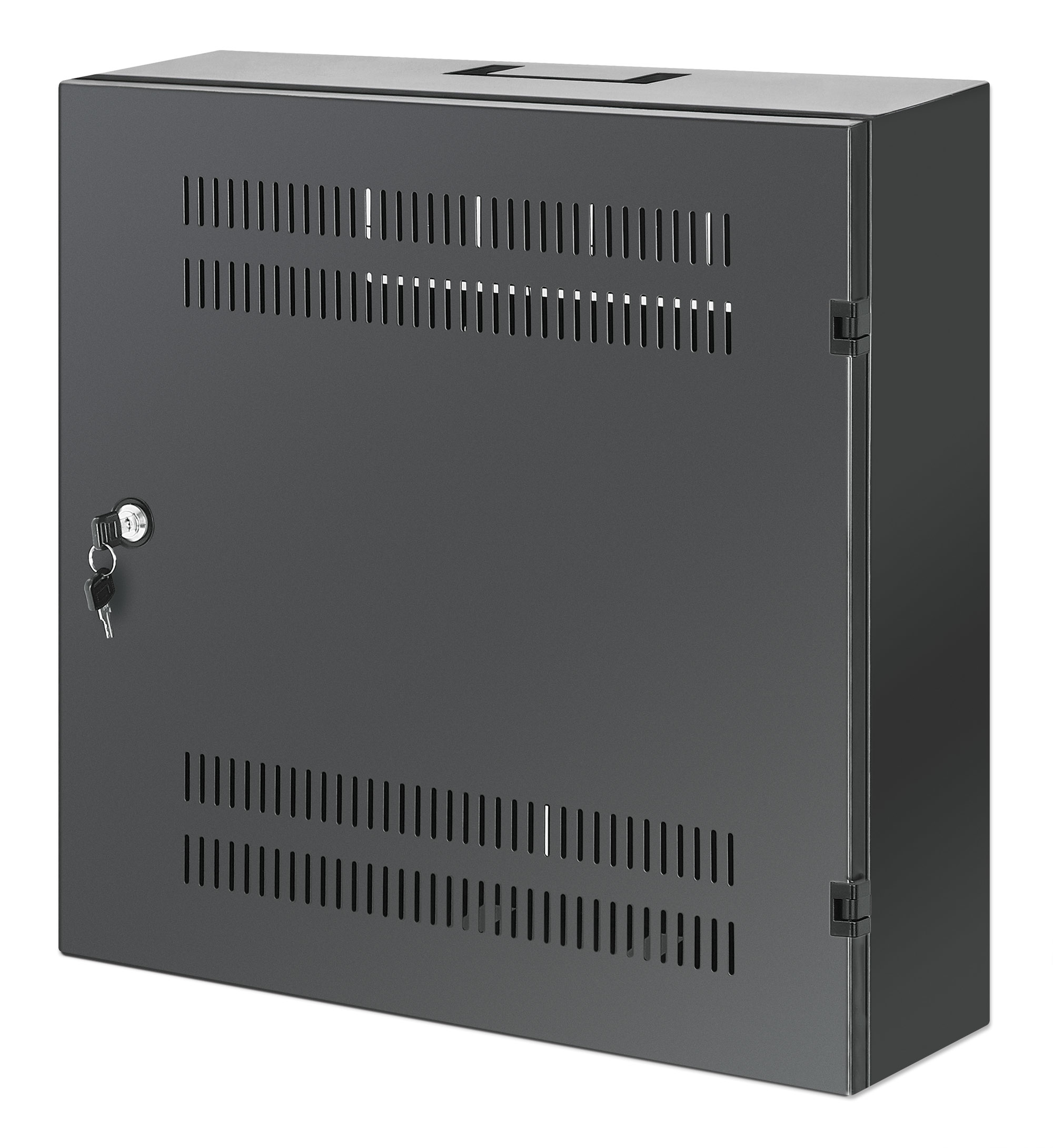 Intellinet 713689 stativ 2U/4U Vægmonteret stativ Sort