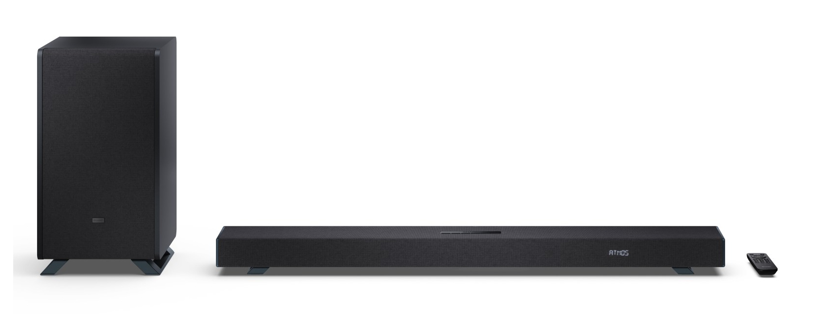 Sharp HT-SBW53121(BK) SoundBar højttaler Sølv 3.1.2 kanaler 182 W