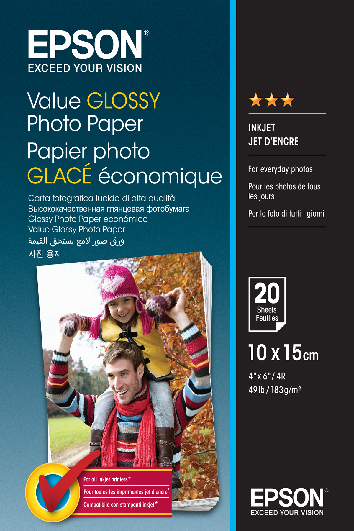 Epson Value Glossy Photo Paper Glans