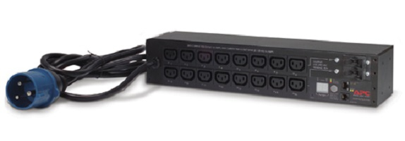APC AP7922B strømforsyningsenhed (PDU) 16 AC stikkontakt(er) 2U Sort