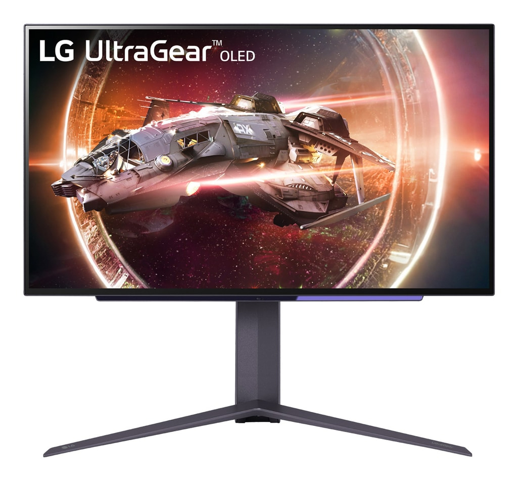 LG 27GS95QX-B computerskærm 67,3 cm (26.5") 2560 x 1440 pixel Quad HD OLED Sort