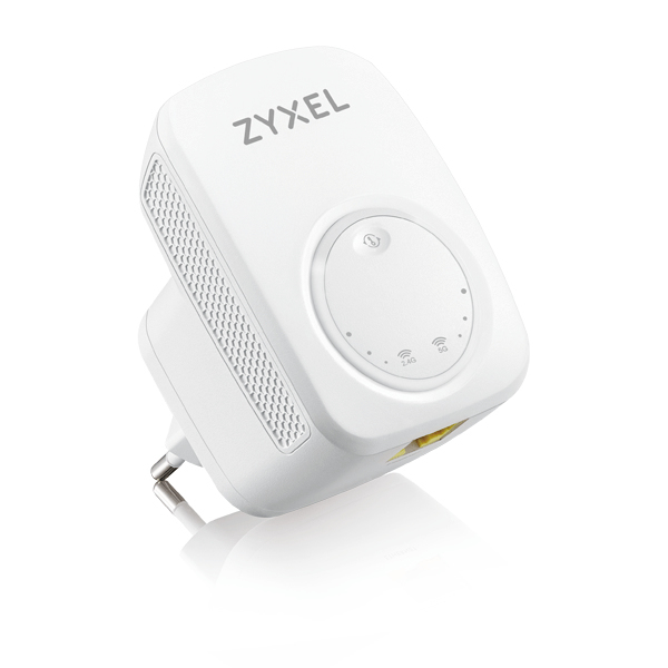 Zyxel WRE6505 v2 Netværkssender & -modtager Hvid 10, 100 Mbit/s