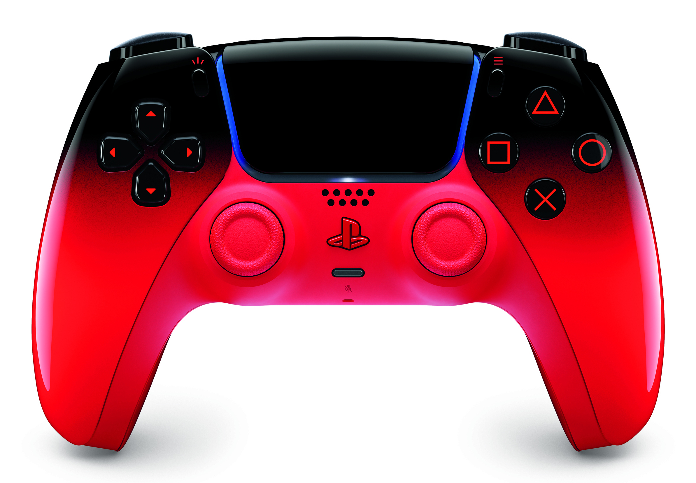 Sony Interactive Entertainment DualSense Sort, Rød Bluetooth/USB Gamepad Analog/digital PlayStation 5