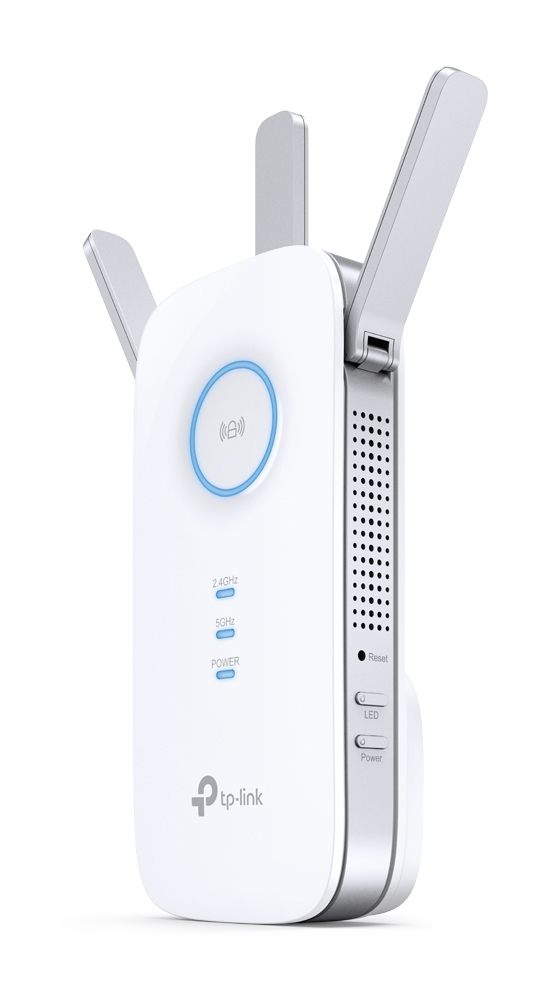 TP-Link RE450 Netværksgentager Hvid 10, 100, 1000 Mbit/s