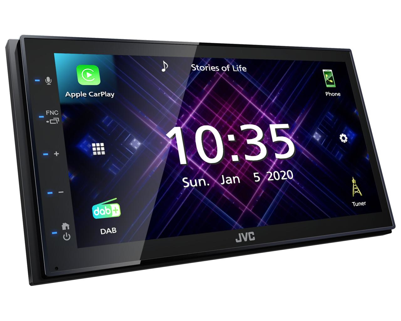 JVC KW-M565DBT bil media receiver Sort 200 W Bluetooth
