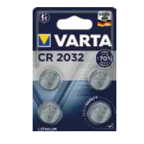 Varta 06032 101 404 husholdningsbatteri Engangsbatteri CR2032 Lithium