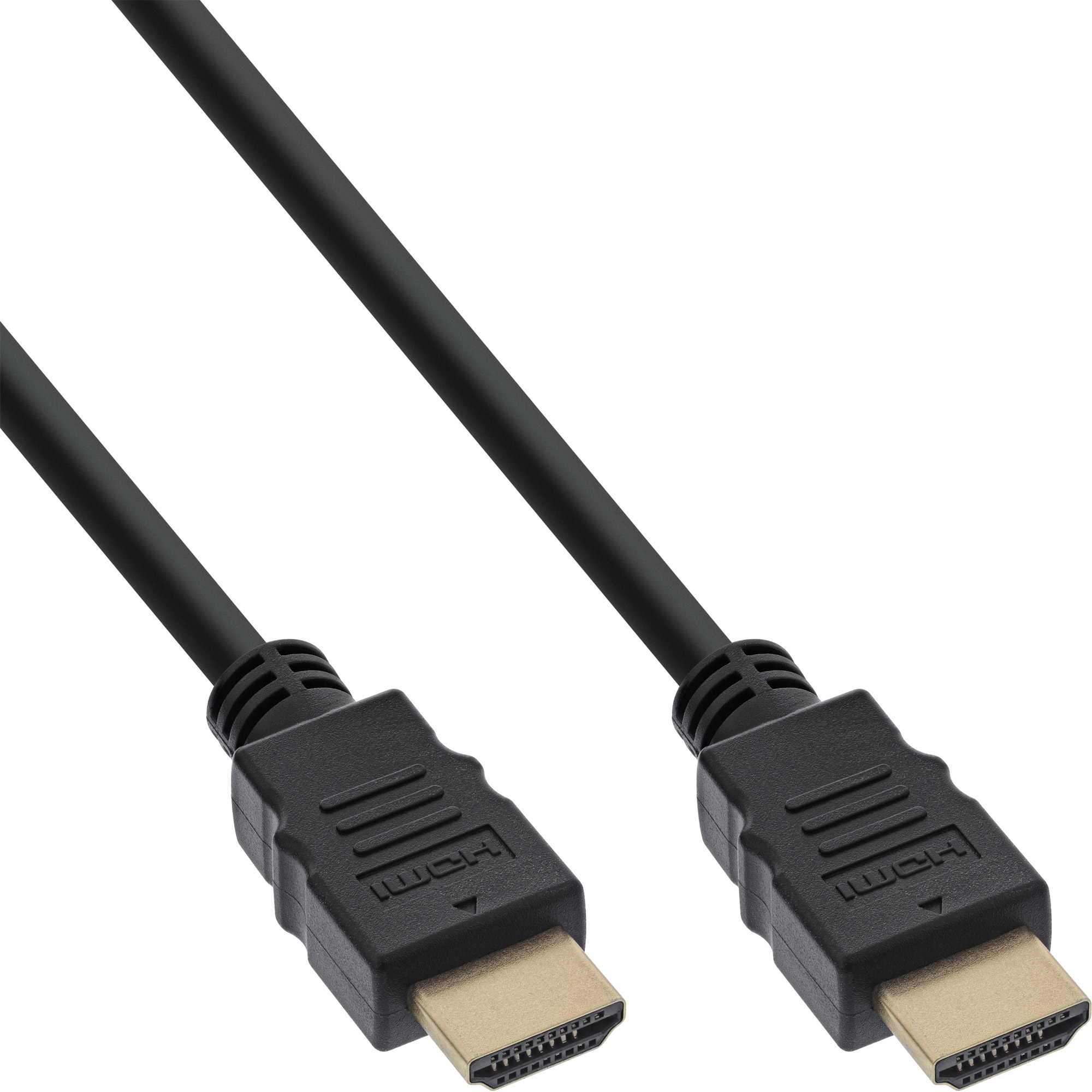 InLine 17501 HDMI-kabel 1 m HDMI Type A (Standard) Sort