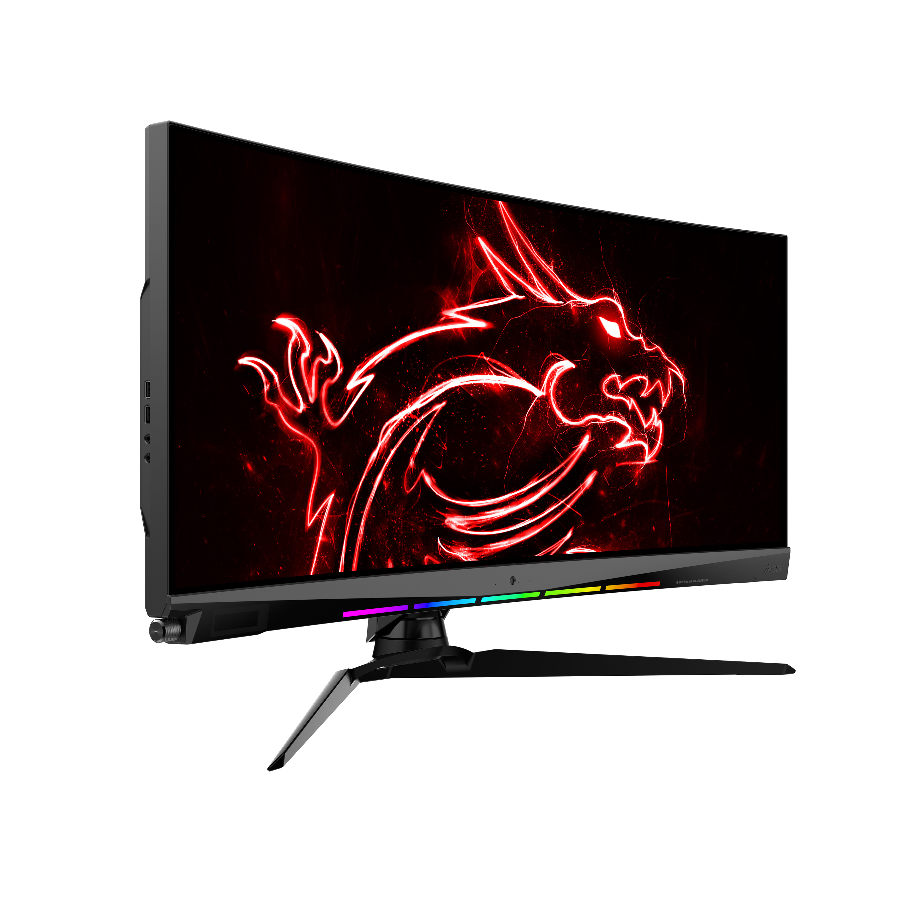MSI Optix MEG381CQR PLUS computerskærm 95,2 cm (37.5") 3840 x 1600 pixel UltraWide Quad HD+ LCD Sort
