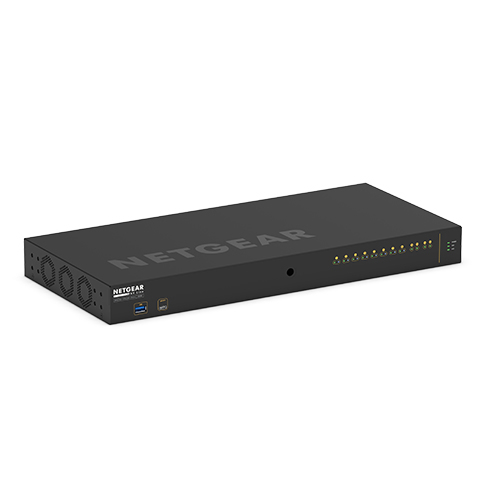 NETGEAR M4250-10G2XF-PoE+ Administreret L2/L3 Gigabit Ethernet (10/100/1000) Strøm over Ethernet (PoE) 1U Sort