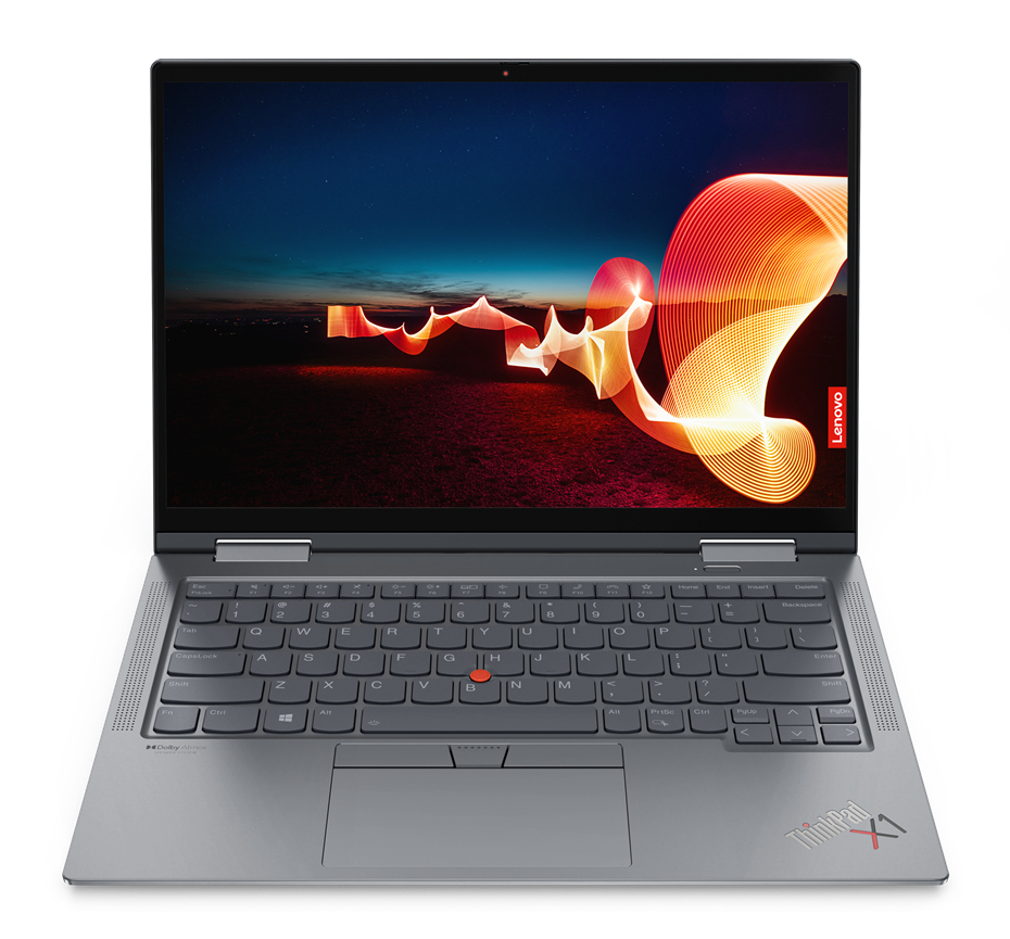 T1A Lenovo X1 Yoga 6th Gen Refurbished Intel® Core™ i5 i5-1145G7 Hybrid (2-i-1) 35,6 cm (14") Berøringsskærm WUXGA 32 GB LPDDR4x-SDRAM 512 GB SSD Wi-Fi 6 (802.11ax) Windows 11 Pro Grå