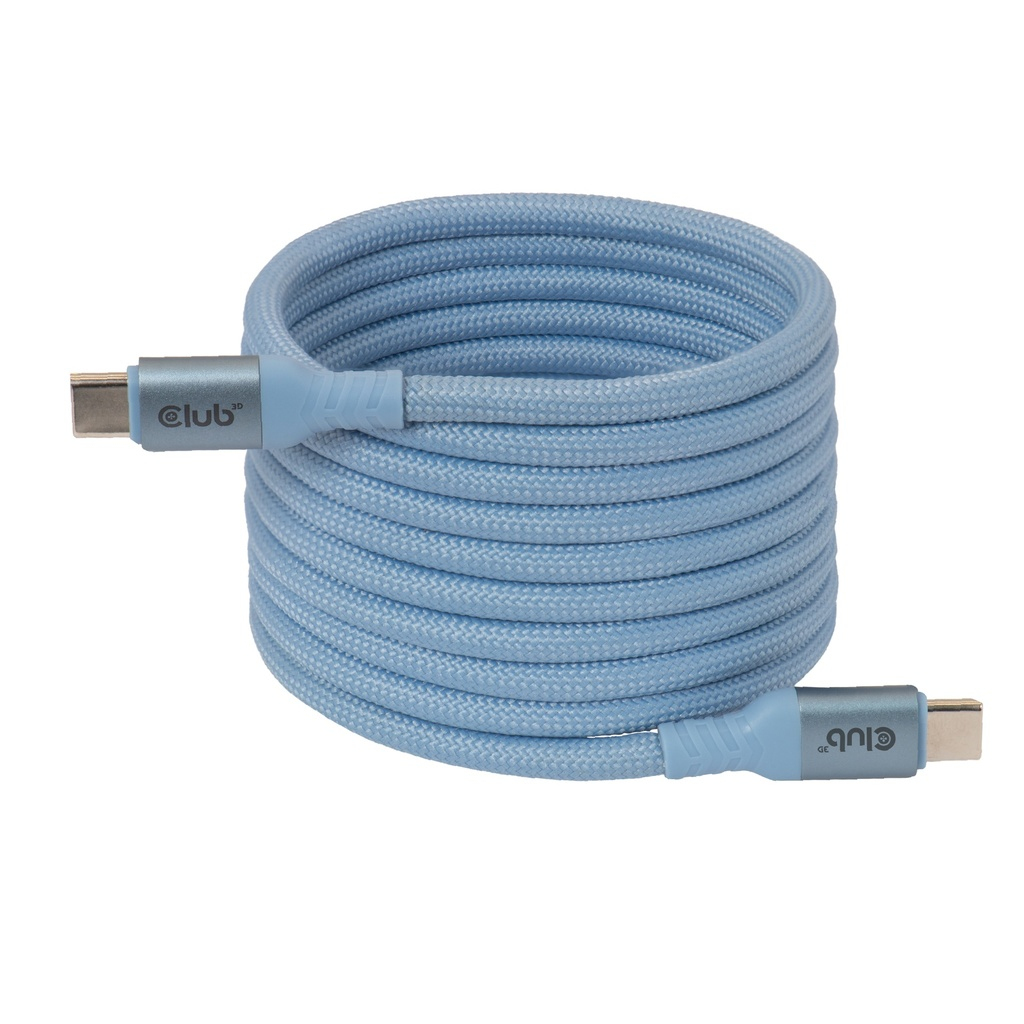 CLUB3D CAC-3030 USB-kabel 2 m USB C Blå