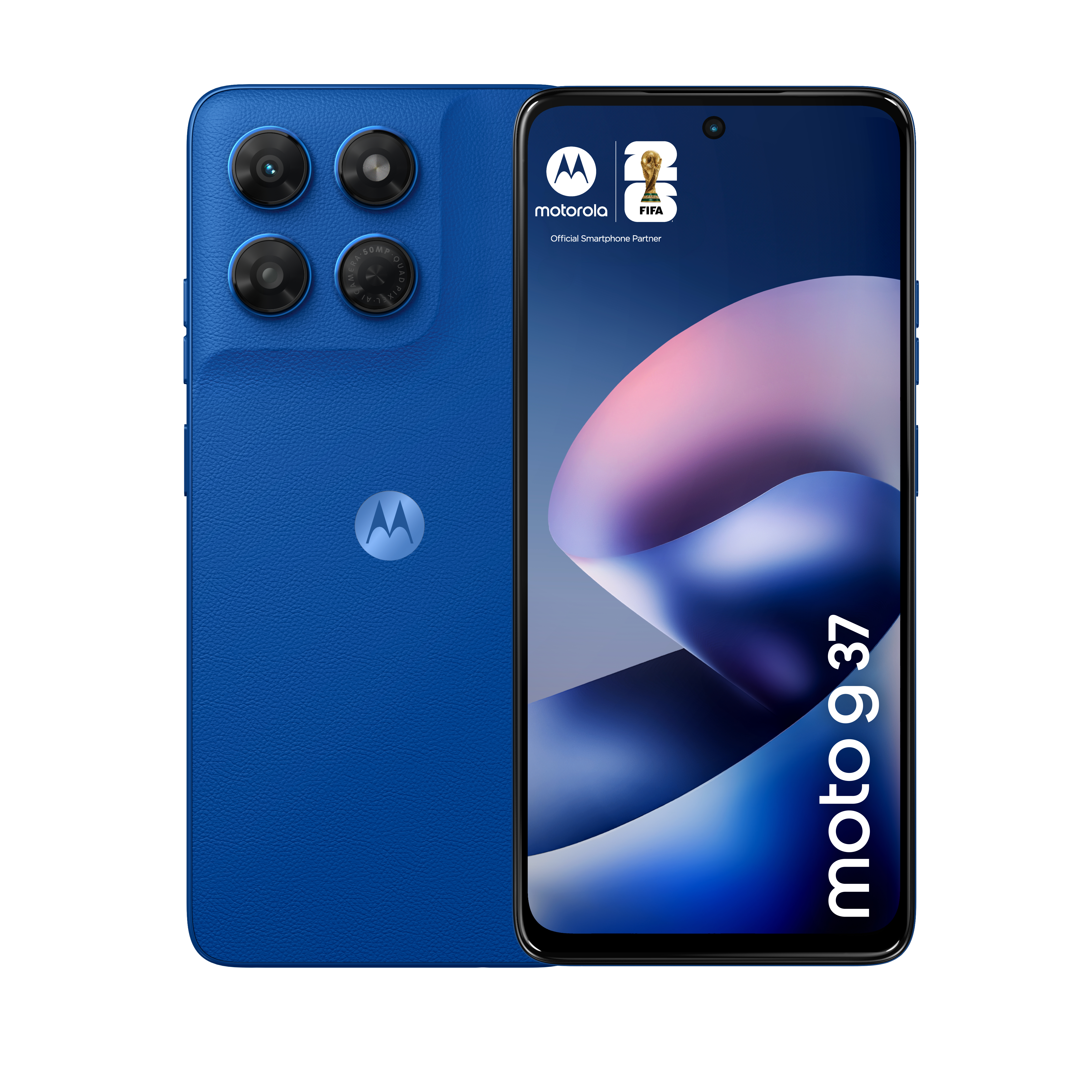 Motorola moto g37 16,9 cm (6.67") Dual SIM Android 16.0 5G USB Type-C 4 GB 128 GB 5200 mAh Blå
