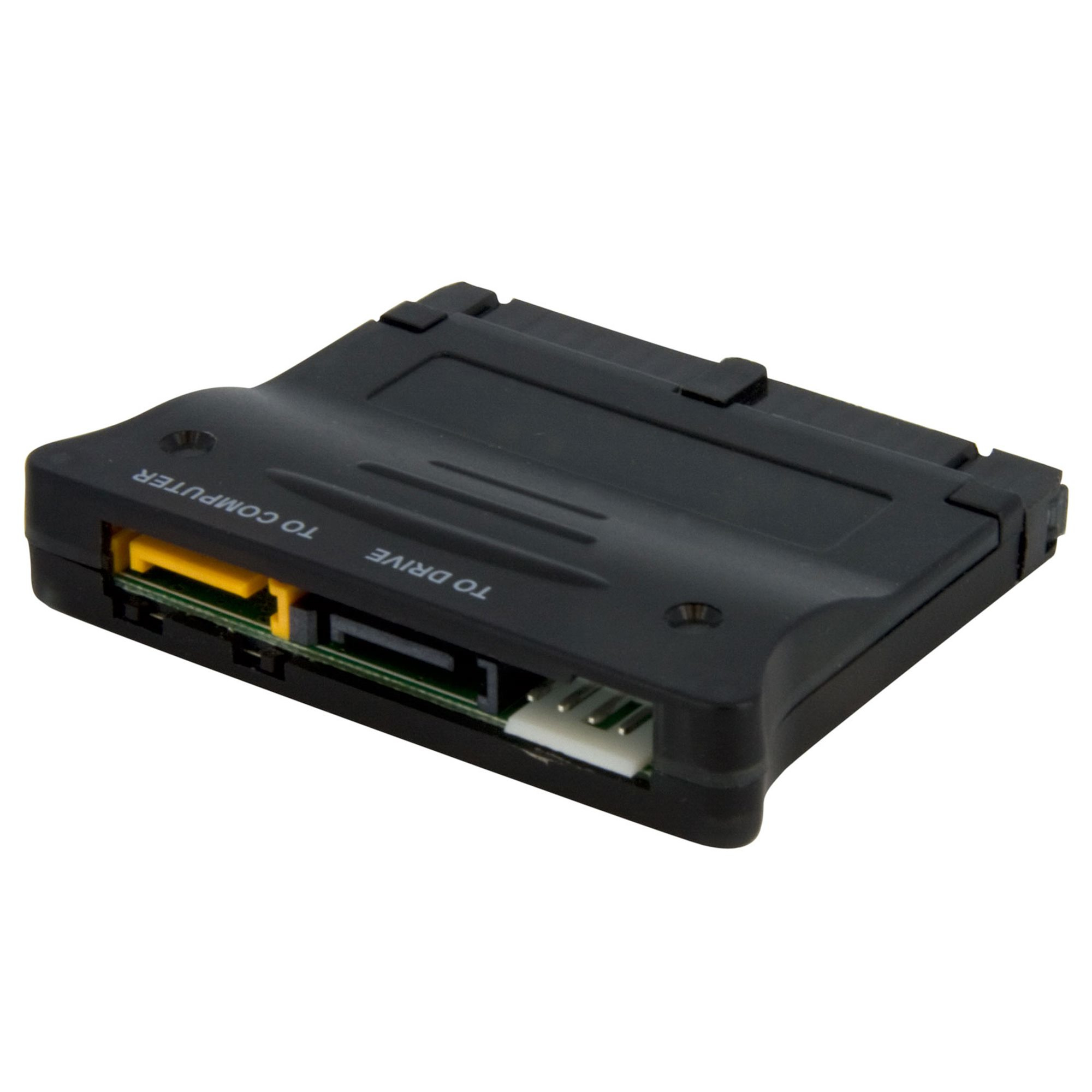 StarTech.com PATA2SATA3 kabel kønsskifter 2 x SATA Data 7 pin M/1 x IDE 40 pin F SP4 M Sort