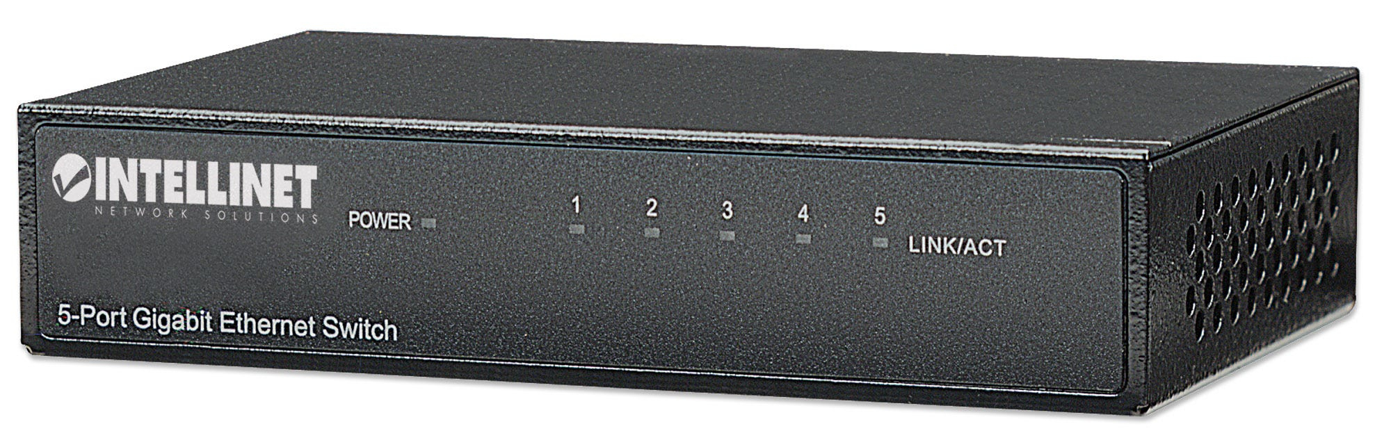 Intellinet 530378 netværksswitch Gigabit Ethernet (10/100/1000) Sort
