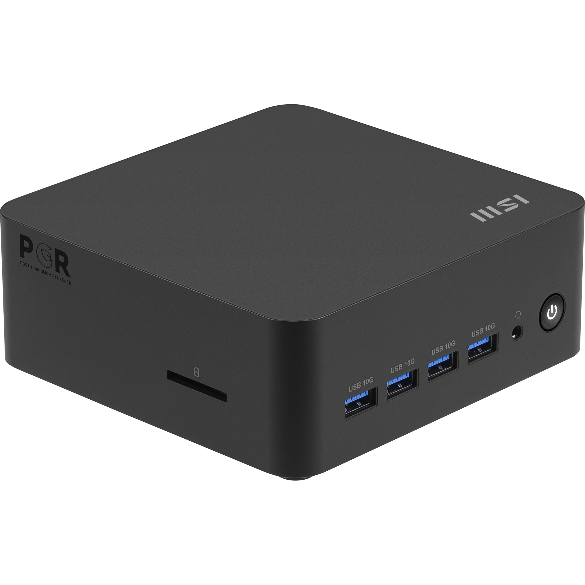 MSI Cubi Z AI 8M-004BEU Terning Sort 8945HS AMD SoC 4,1 GHz Indbyggede højttaler(e)