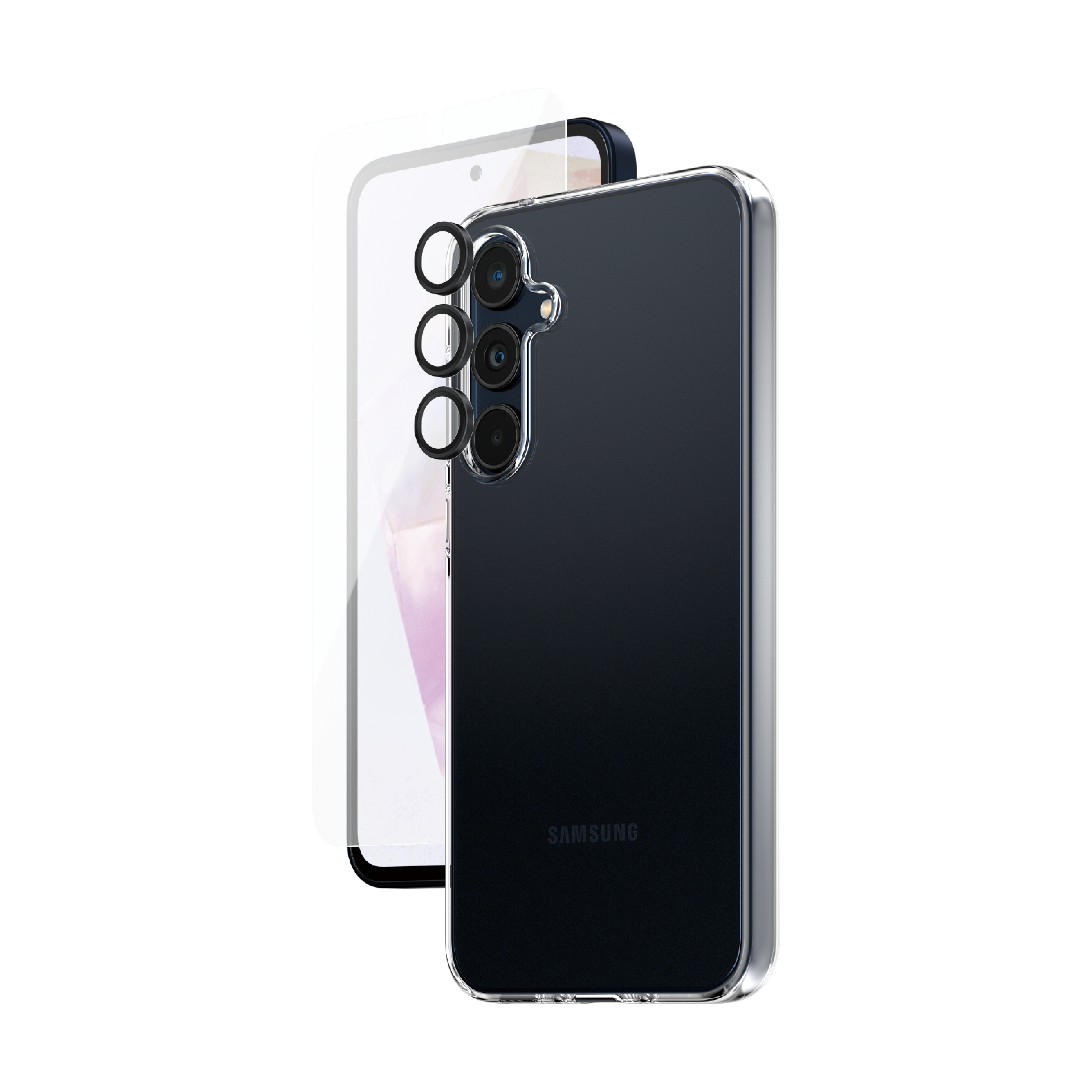 PanzerGlass SAFE. by ® 3-i-1 Beskyttelsespakke Samsung Galaxy A35 5G