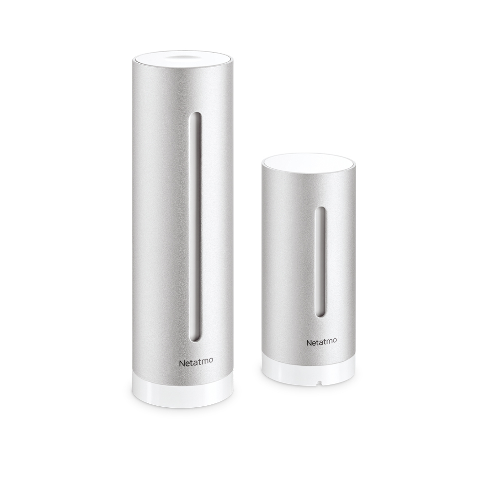 Netatmo NWS01-EC digital vejrstation Aluminium Batteri/USB Wi-Fi