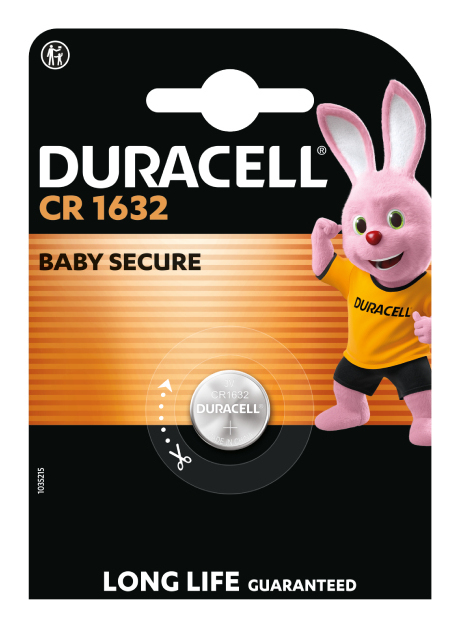 Duracell 1632 Engangsbatteri CR1632 Lithium