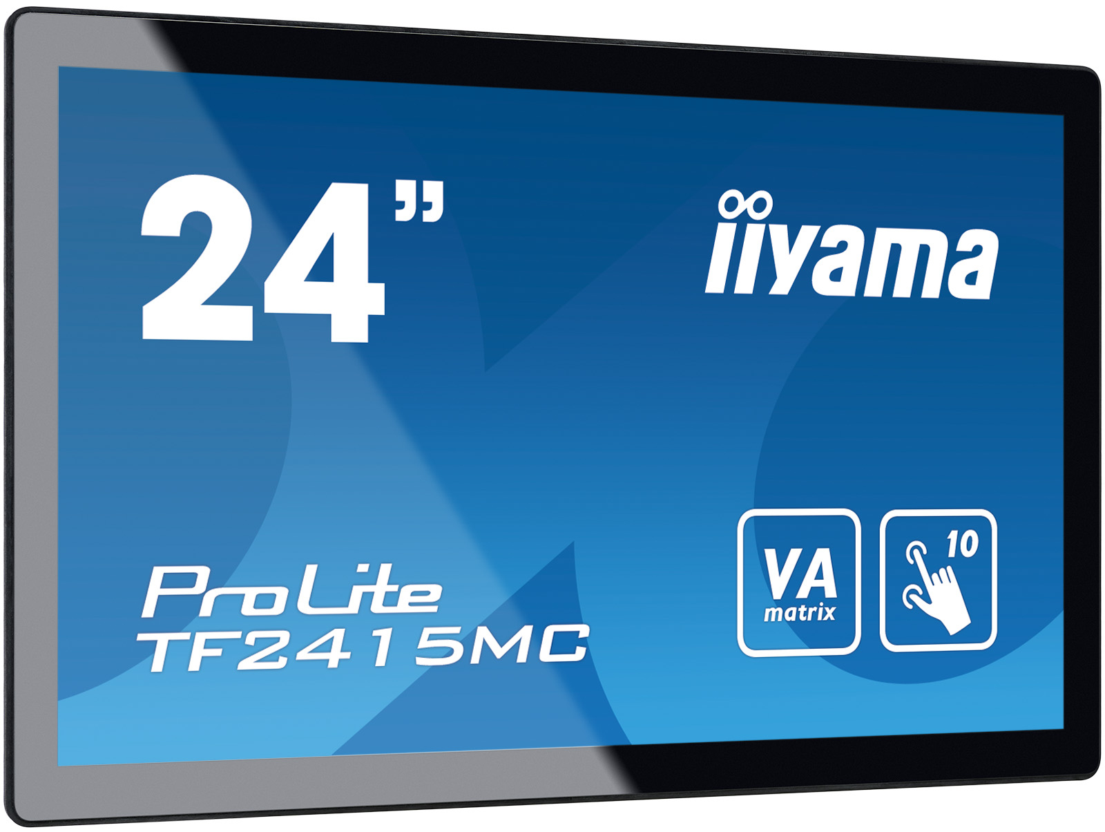 iiyama ProLite TF2415MC-B2 computerskærm 60,5 cm (23.8") 1920 x 1080 pixel Fuld HD LED Berøringsskærm Multibruger Sort