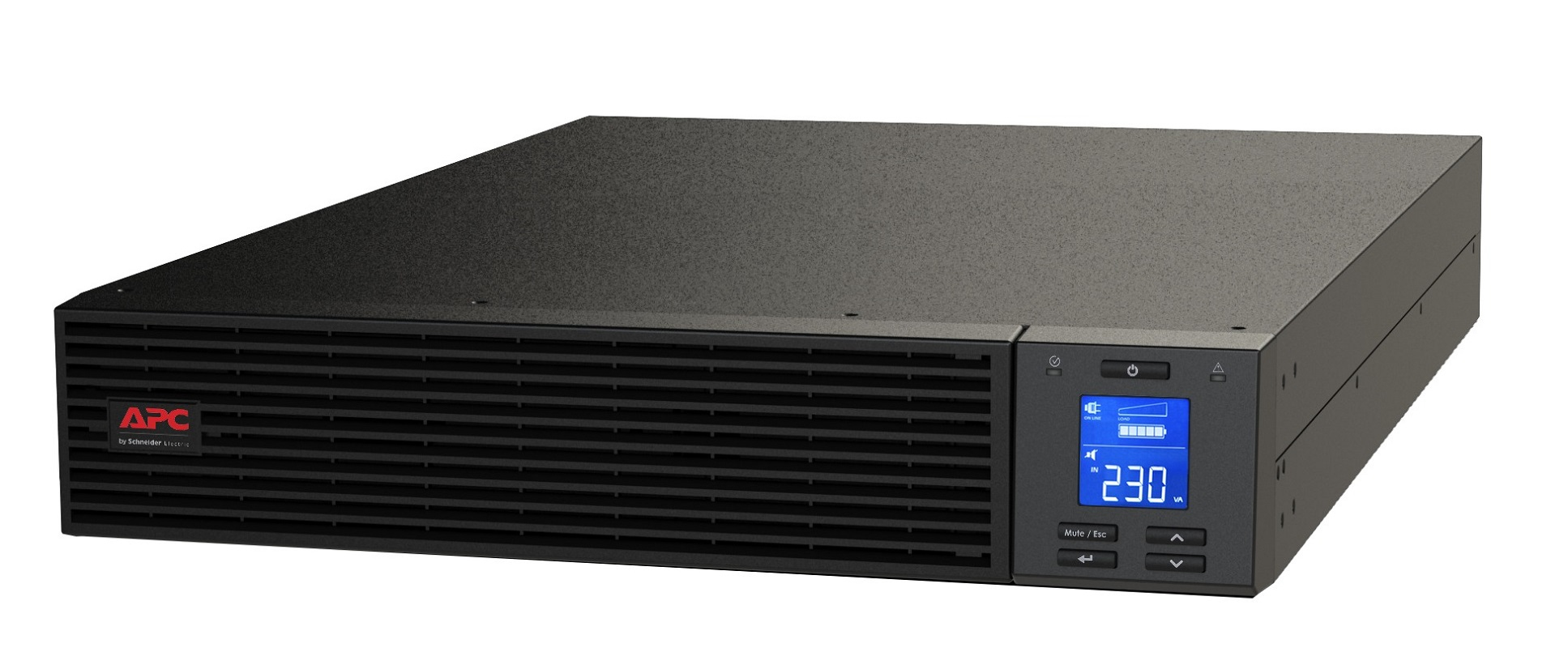 APC SRV1KRIRK UPS-enhed Dobbeltkonvertering (online) 1 kVA 800 W 3 AC stikkontakt(er)