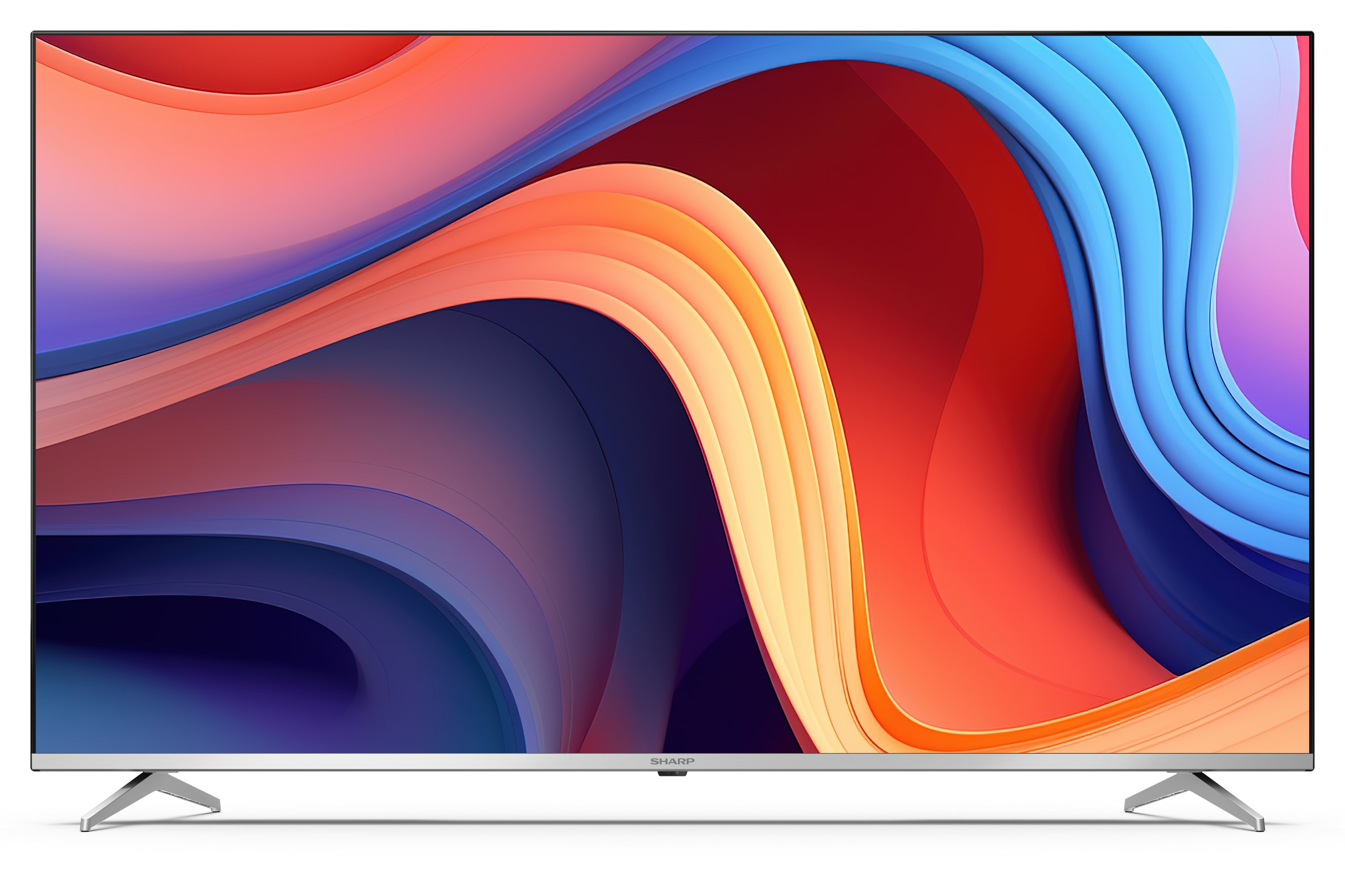Sharp 55GP6260E TV 139,7 cm (55") 4K Ultra HD Smart TV Wi-Fi Sort, Sølv