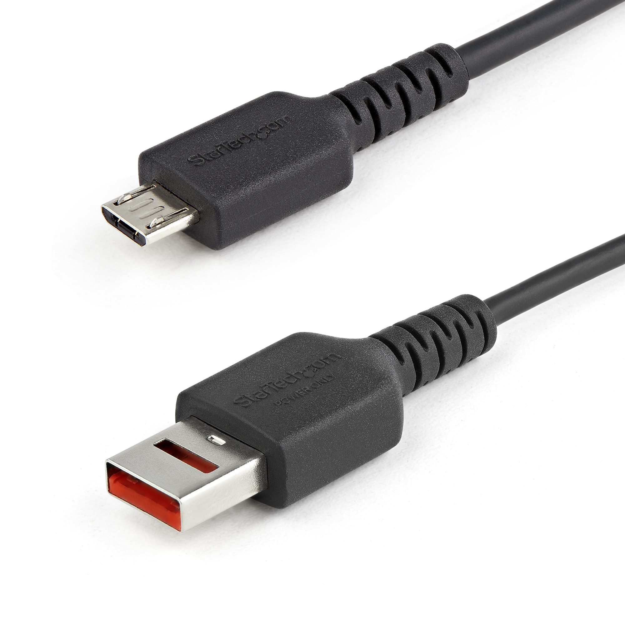 StarTech.com USBSCHAU1M USB-kabel USB 2.0 1 m USB A Micro-USB B Sort