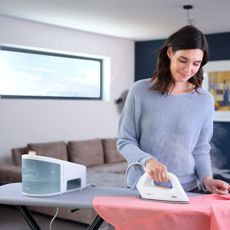 Braun CareStyle 3 IS3132WH 2400 W 2 L EloxalPlus soleplate Orange, Hvid