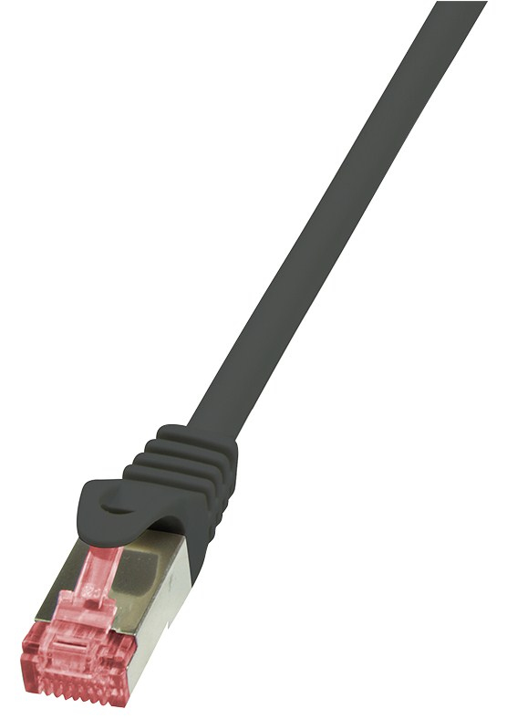 LogiLink Cat.6 S/FTP, 7.5m netværkskabel Sort 7,5 m Cat6 S/FTP (S-STP)