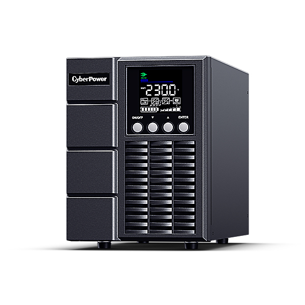CyberPower OLS1000EA UPS-enhed Dobbeltkonvertering (online) 1 kVA 900 W 3 AC stikkontakt(er)
