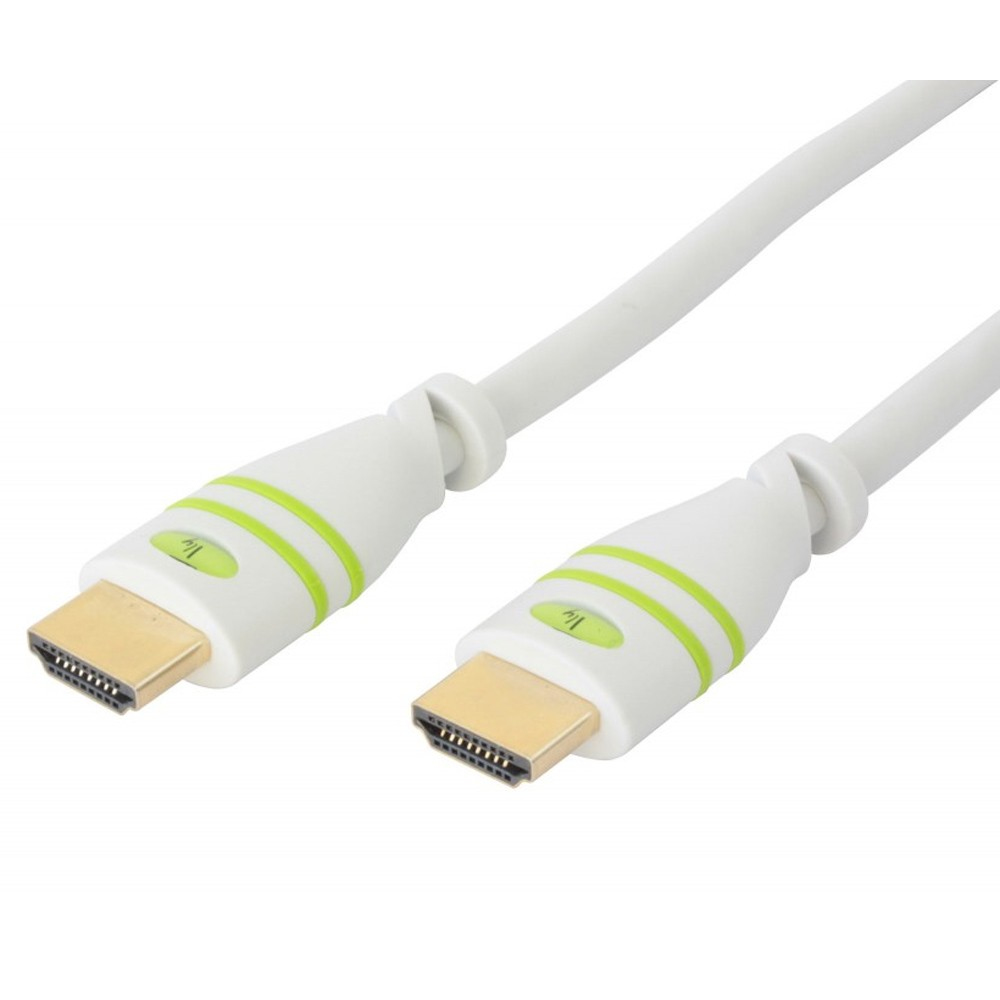 Techly 10.0m HDMI M/M HDMI-kabel 10 m HDMI Type A (Standard) Hvid