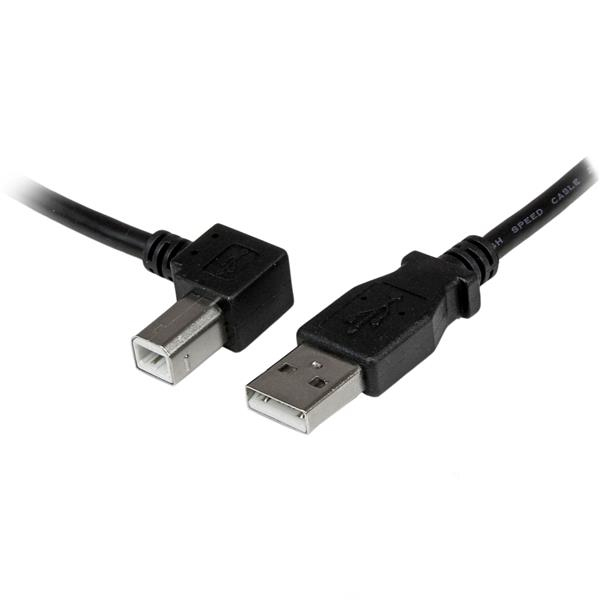 StarTech.com 1m USB 2.0 USB-kabel USB A USB B Sort