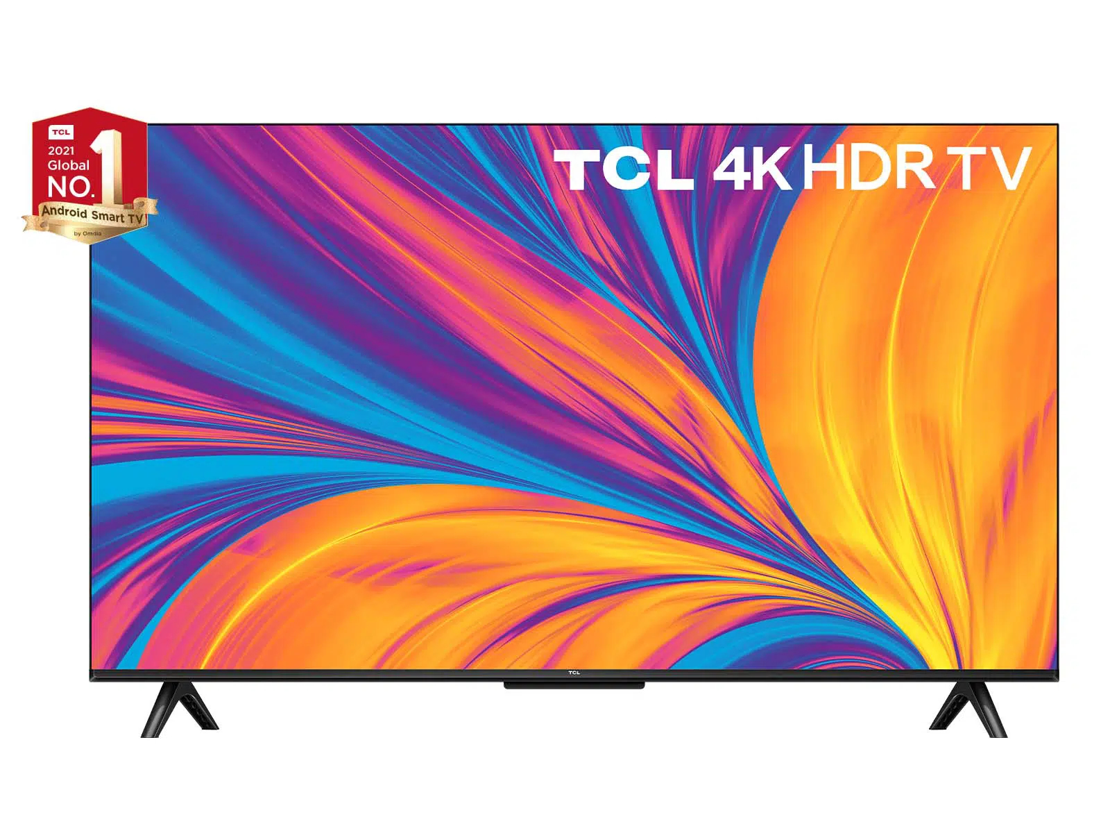 TCL 43P637 TV 109,2 cm (43") 4K Ultra HD Smart TV Wi-Fi Sort