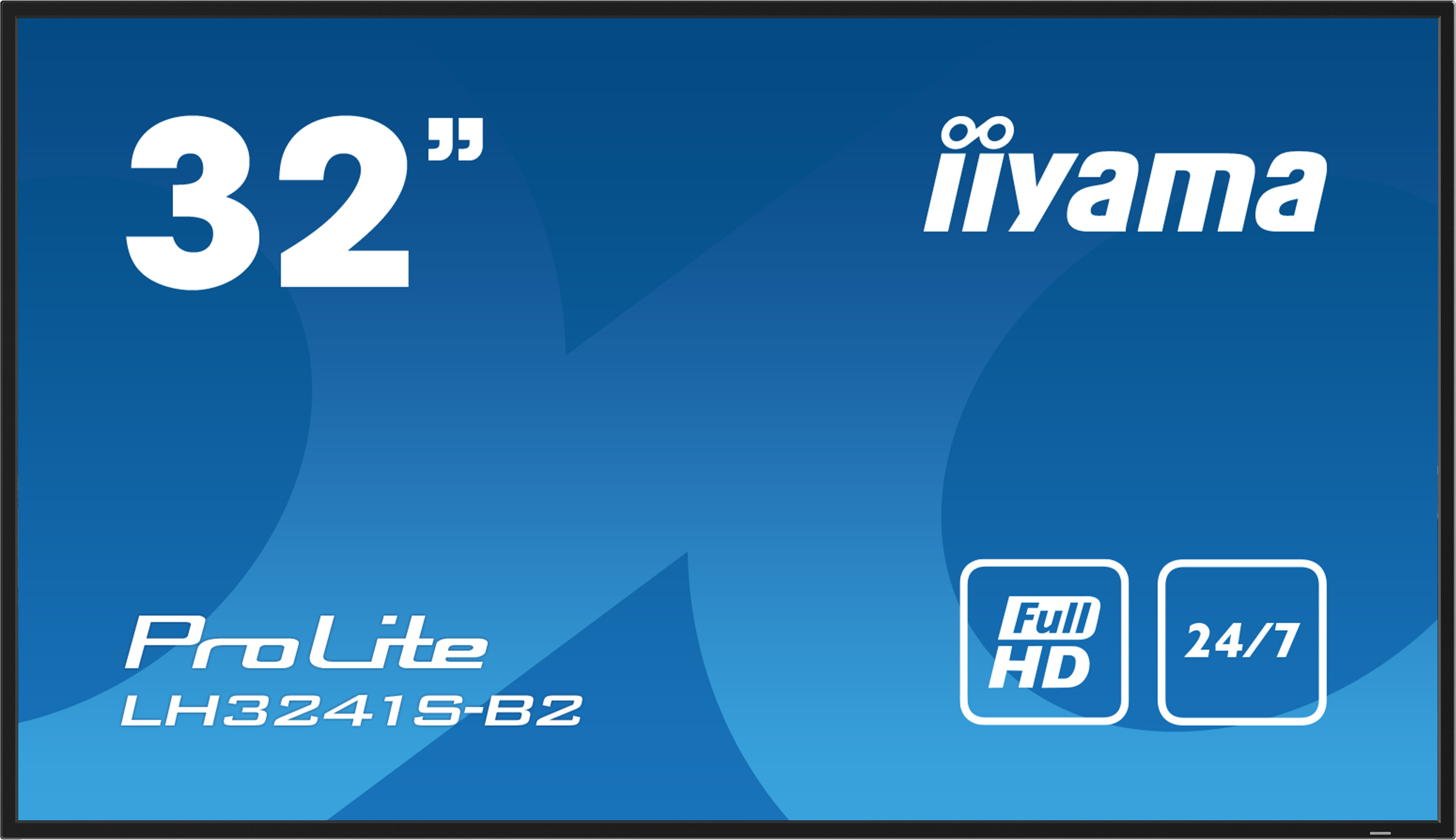 iiyama LH3241S-B2 skilte display Kiosk design 80 cm (31.5") LED 350 cd/m² Fuld HD Sort 24/7