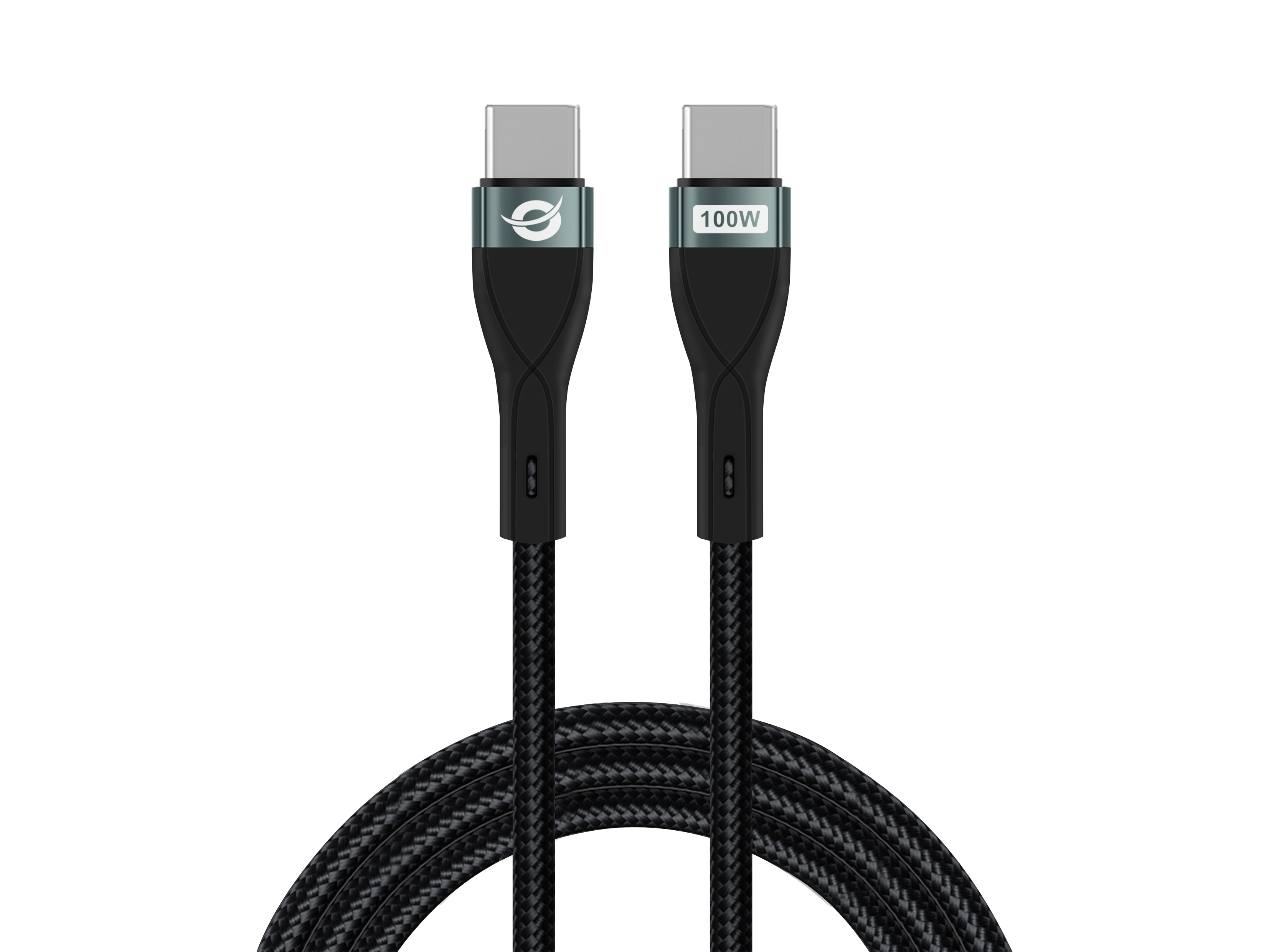 Conceptronic ETTA01B20 USB-kabel USB 2.0 2 m USB C Sort