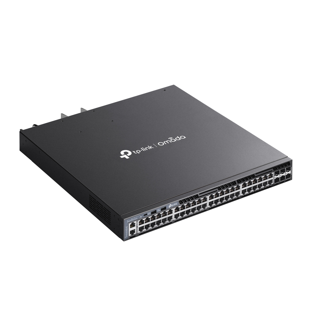 TP-Link Omada SG6654XHP netværksswitch Administreret L3 Gigabit Ethernet (10/100/1000) Strøm over Ethernet (PoE) 1U Sort