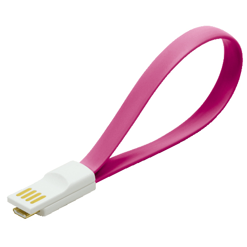 LogiLink USB/Micro USB USB-kabel USB 2.0 USB A Micro-USB A 0,48 Gbit/sek. Lyserød