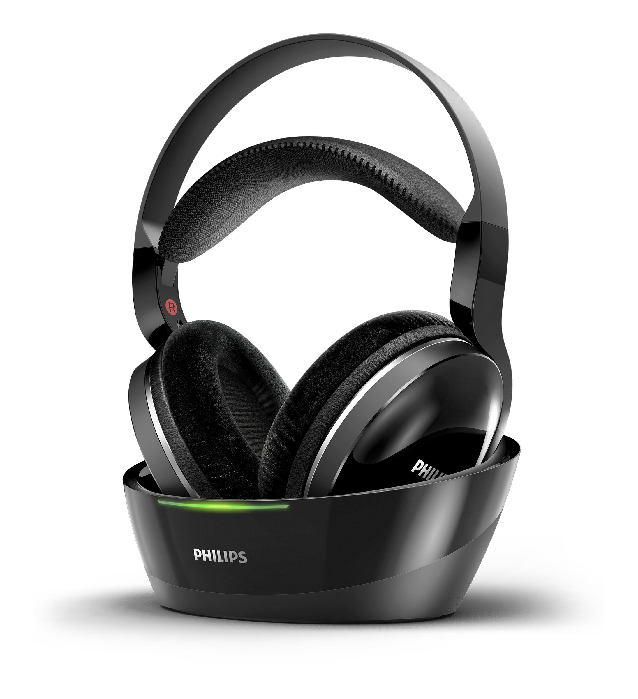 Philips SHD8850/12 hovedtelefoner/headset Trådløs Musik Sort