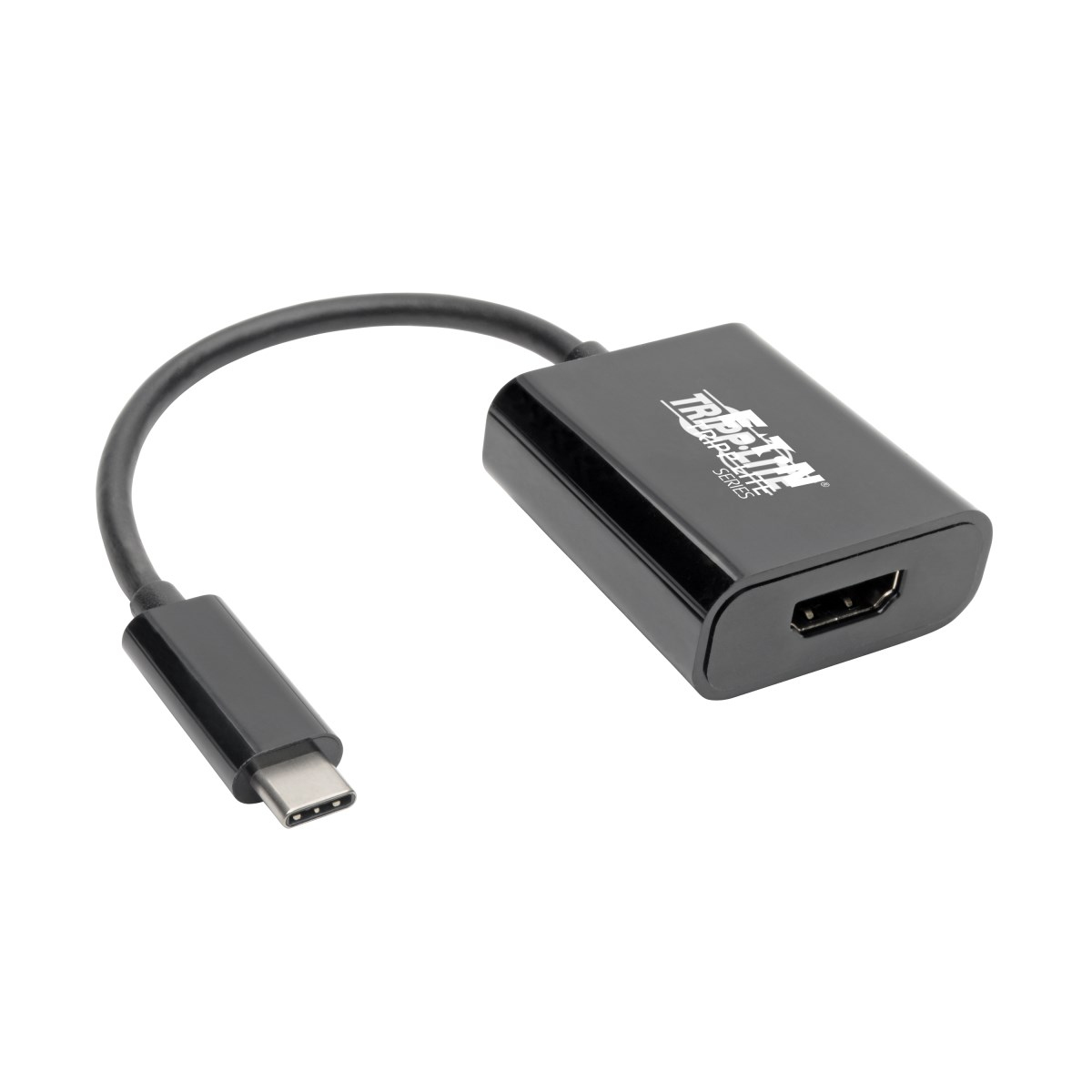 Tripp Lite U444-06N-HDB-AM videokabel adapter 0,15 m HDMI Type A (Standard) USB Type-C Sort