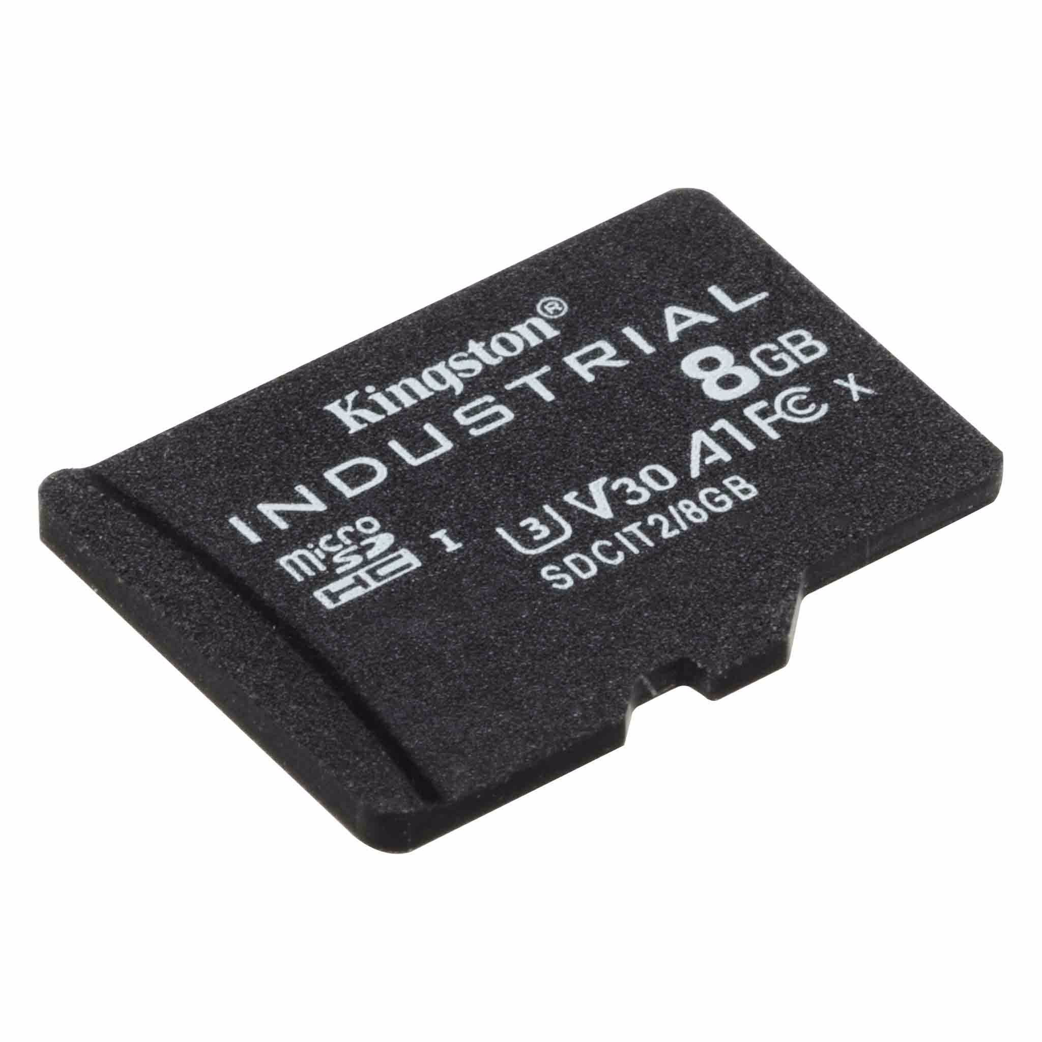 Kingston Technology Industrial 8 GB MicroSDHC UHS-I Klasse 10
