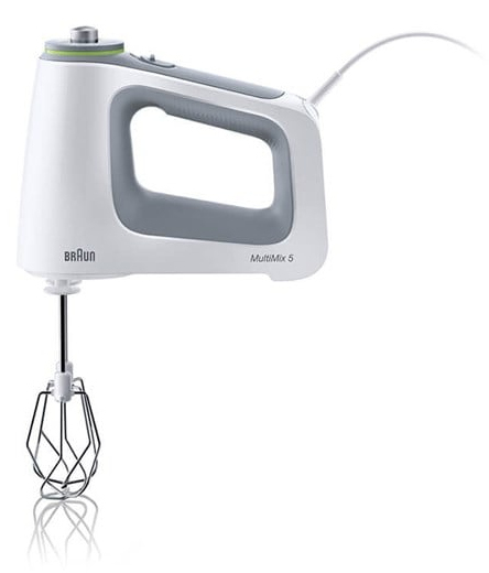Braun MultiMix 5 HM 5137 Håndmixer 750 W Grå, Hvid