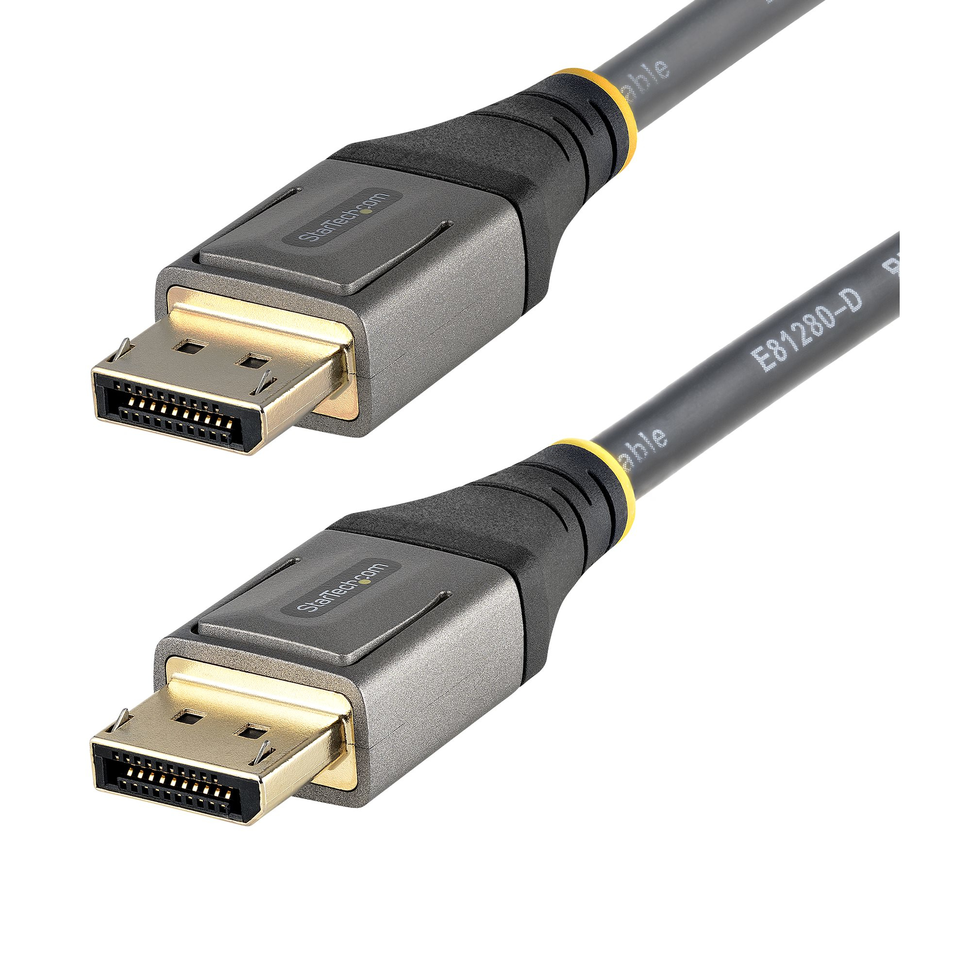 StarTech.com DP14VMM2M DisplayPort kabel 2 m Grå, Sort