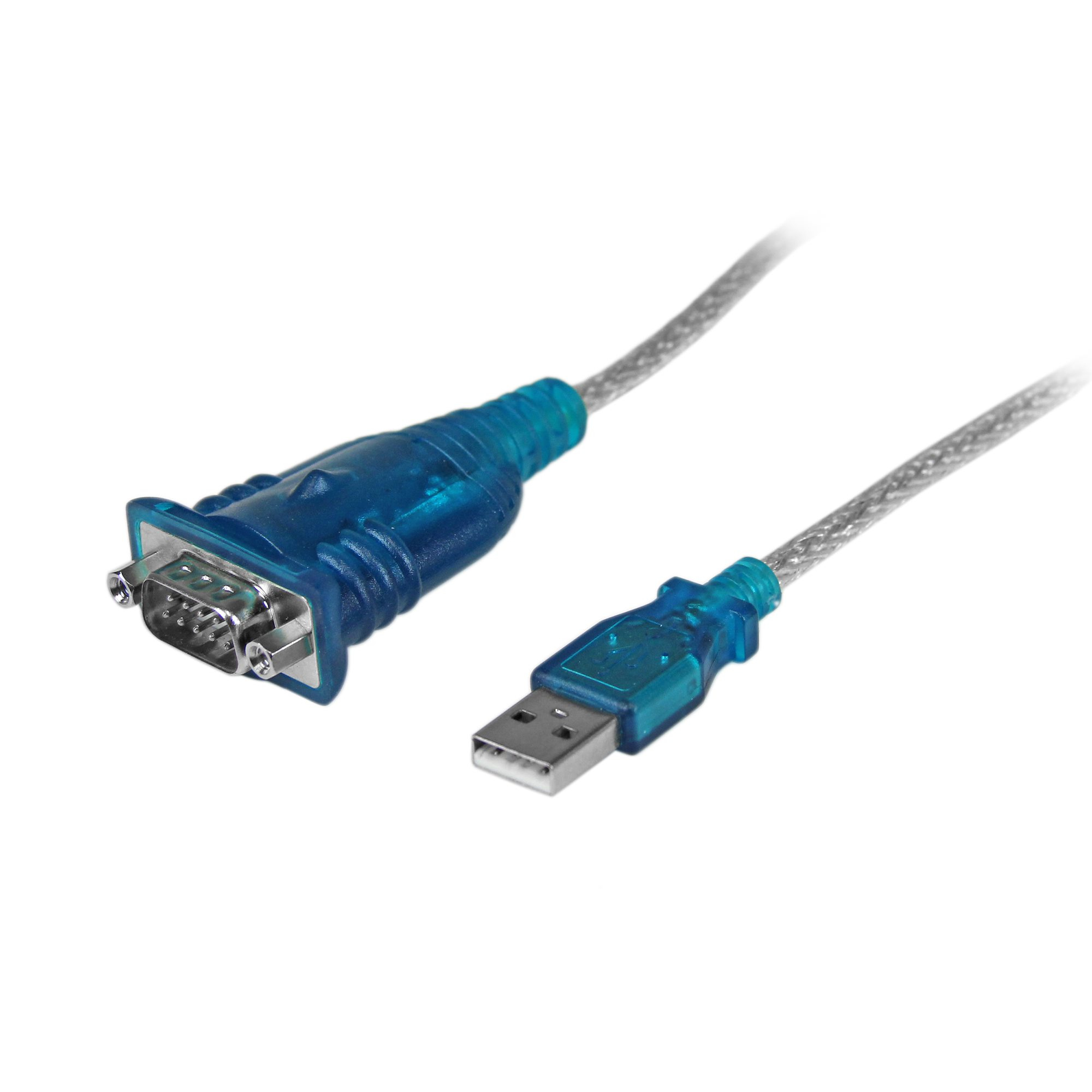 StarTech.com ICUSB232V2 serielkabel Grå 0,43 m USB 2.0 Type-A DB-9