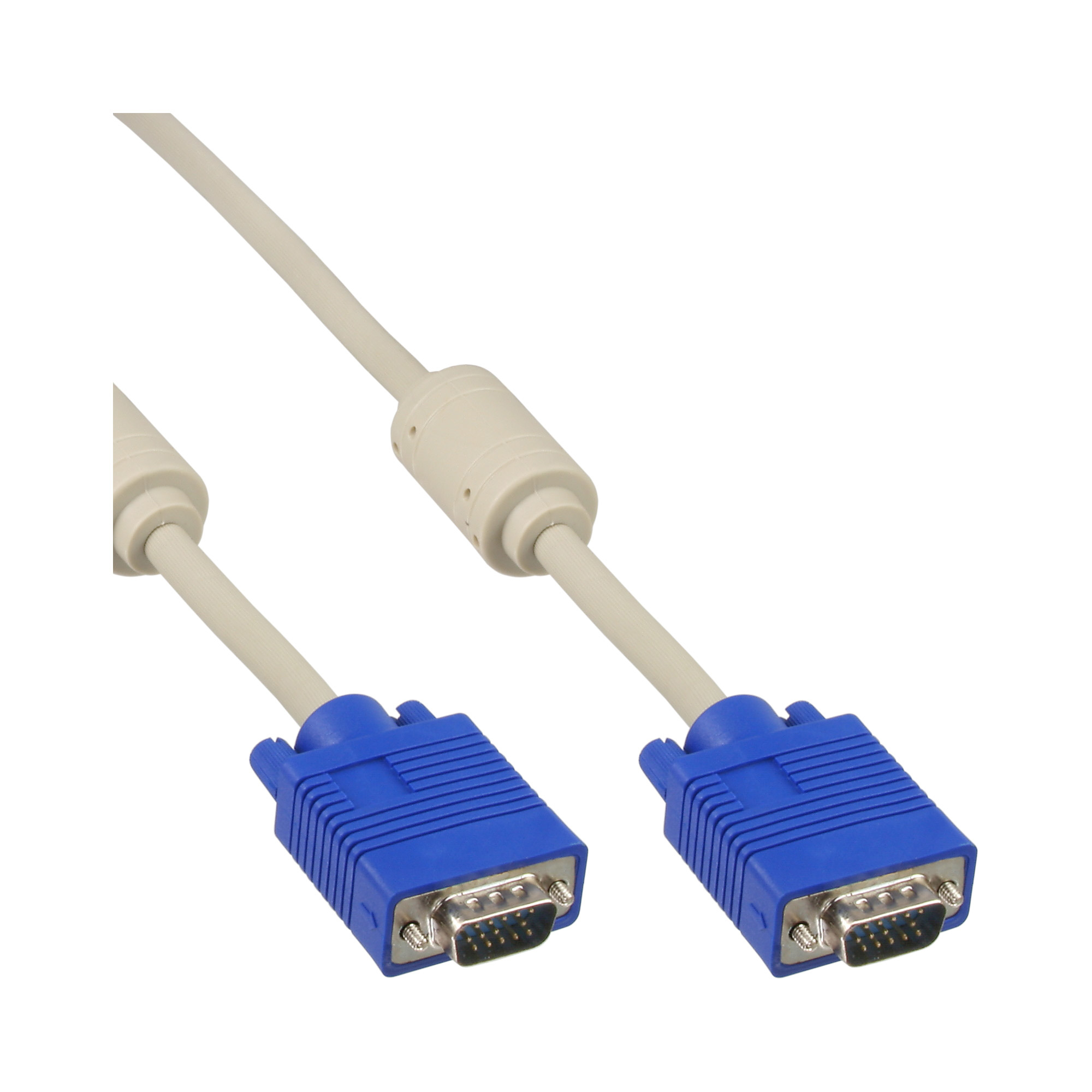 InLine 17717 VGA kabel 10 m VGA (D-Sub) Beige