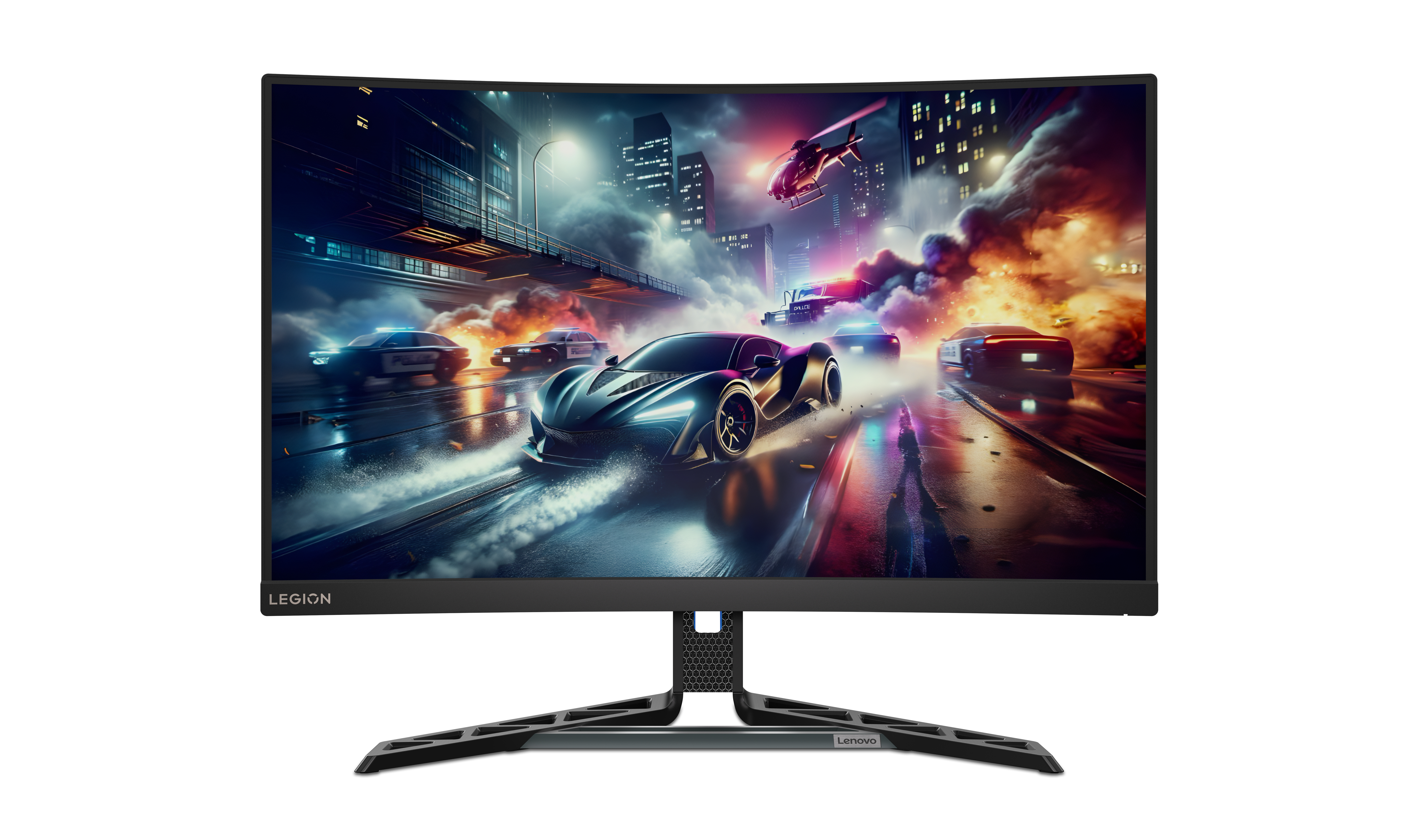 Lenovo Legion R27qc-30 computerskærm 68,6 cm (27") 2560 x 1440 pixel Quad HD LED Sort