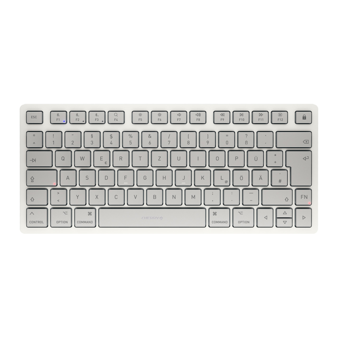 CHERRY JK-7110DE-25 tastatur Hjem Bluetooth QWERTZ Tysk Hvid