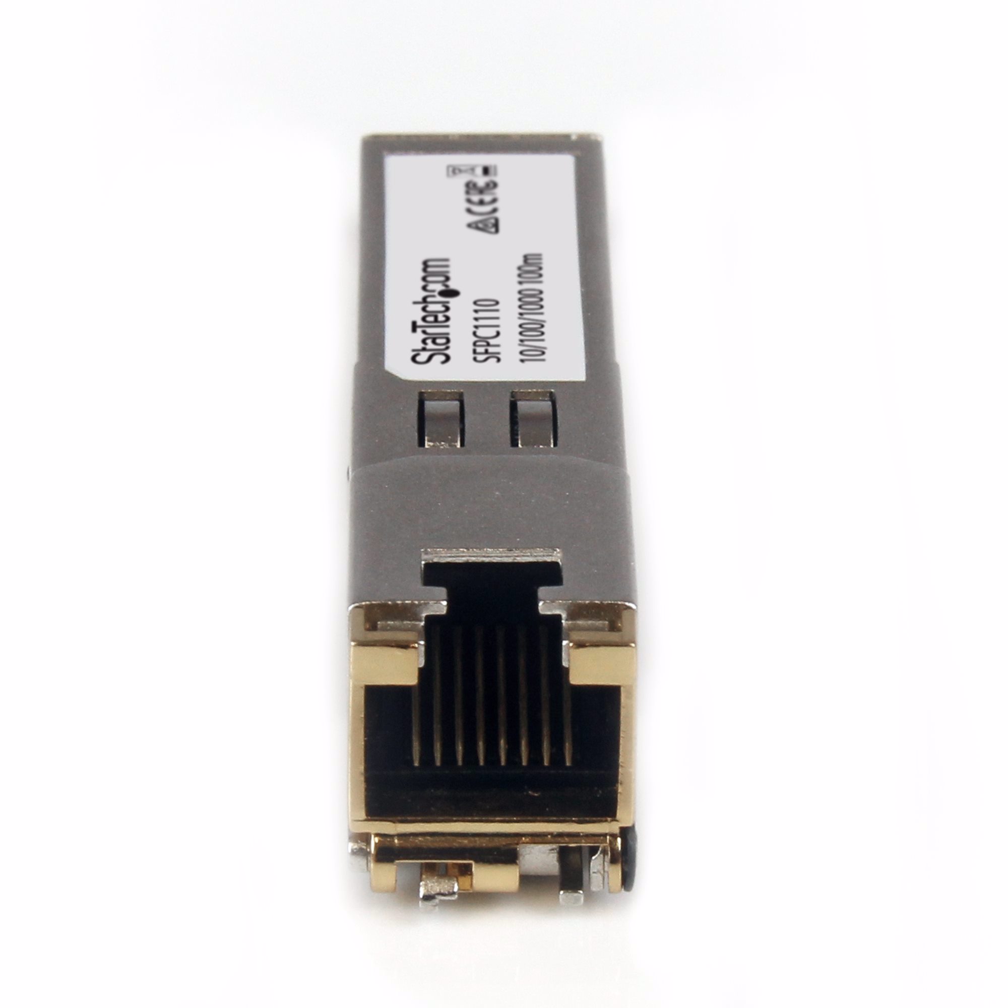StarTech.com SFPC1110 modul til netværksmodtager Kobber 1250 Mbit/s SFP